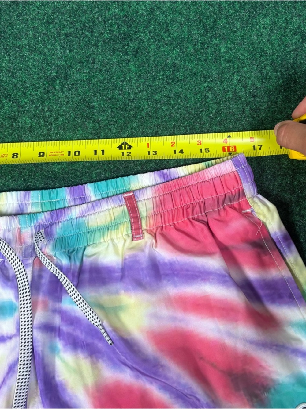 Billionaire Boys Club Tie Dye Swim Trunks Board Shorts XXL No Liner Drawstring - Picture 5 of 7